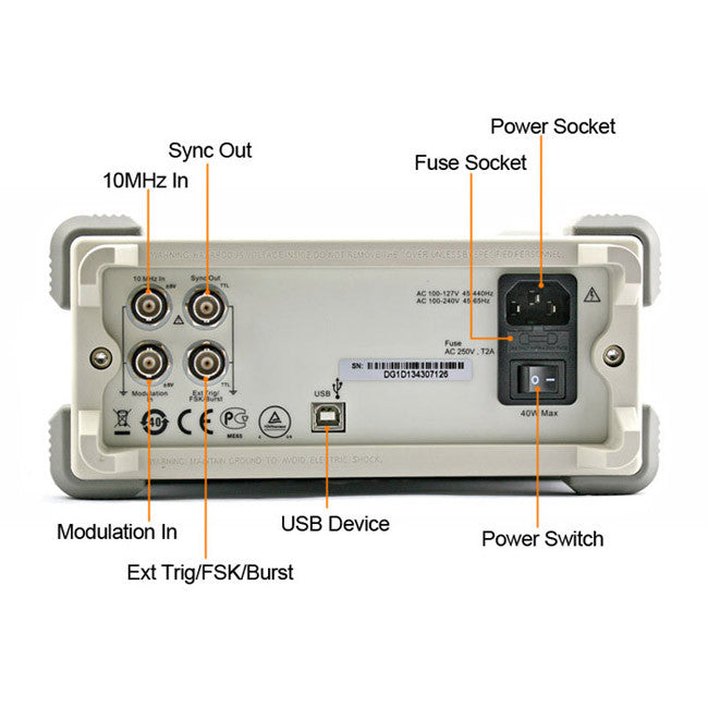 [Discontinued] Rigol DG1022U 20MHz Function Arbitrary Waveform Generator