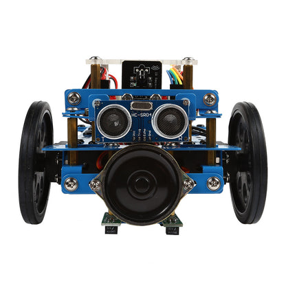 [Discontinued] SainSmart InstaBots Rover Kit V1 Arduino STEM Educational Programmable Robot Kit for Kids Blue( Infrared Version - Family Prefer)