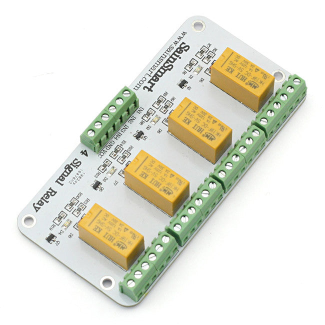 SainSmart 4 Channel Signal Relay Board For Arduino UNO MEGA 2560 R3 ...