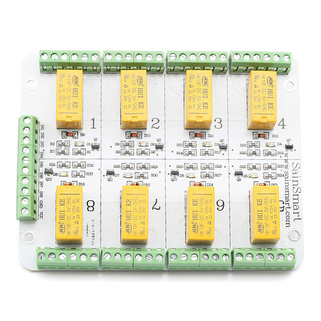 [Discontinued] SainSmart 8-Channel Signal Relay Module