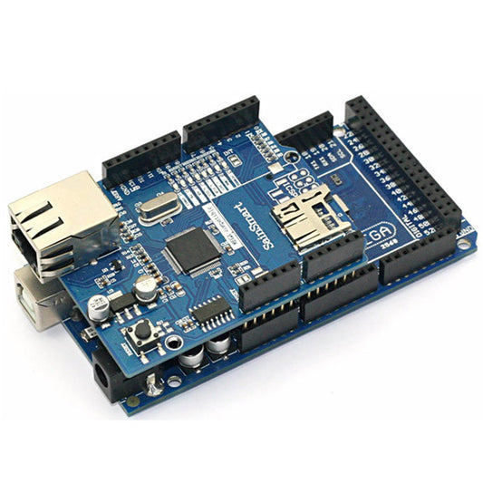 [Discontinued] Mega2560+Ethernet Shield Kit for Arduino ATMEGA8U2 W5100