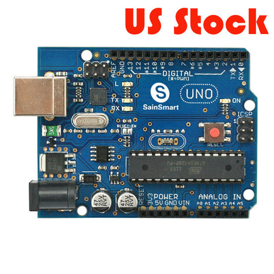 [Discontinued] SainSmart UNO ATMEGA328P-PU ATMEGA8U2 Microcontroller For Arduino