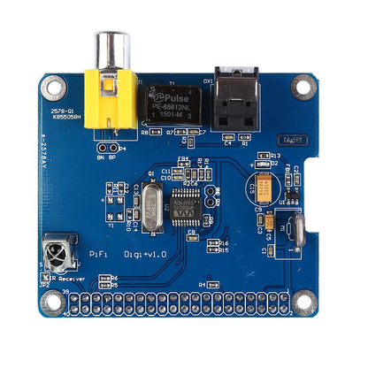 [Discontinued] SainSmart HIFI DiGi+ Digital Sound Card I2S SPDIF Optical Fiber For Raspberry Pi 2 A+ B+