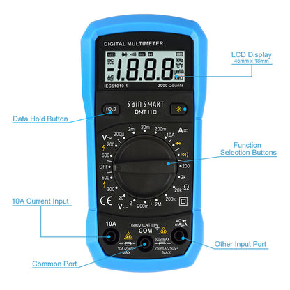 [Discontinued] ToolPAC DMT110 Mini Digital Multimeter